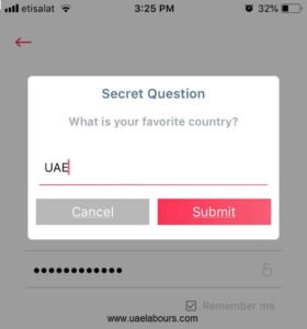 official website to check uae labour card