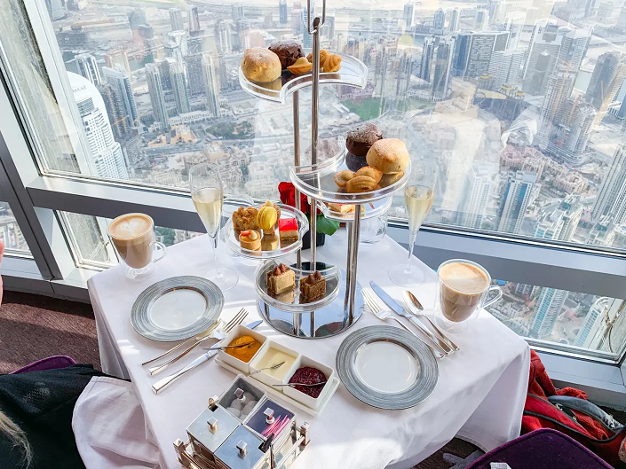 Sky-High Dining at Atmosphere, Burj Khalifa