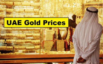 Gold rate in UAE